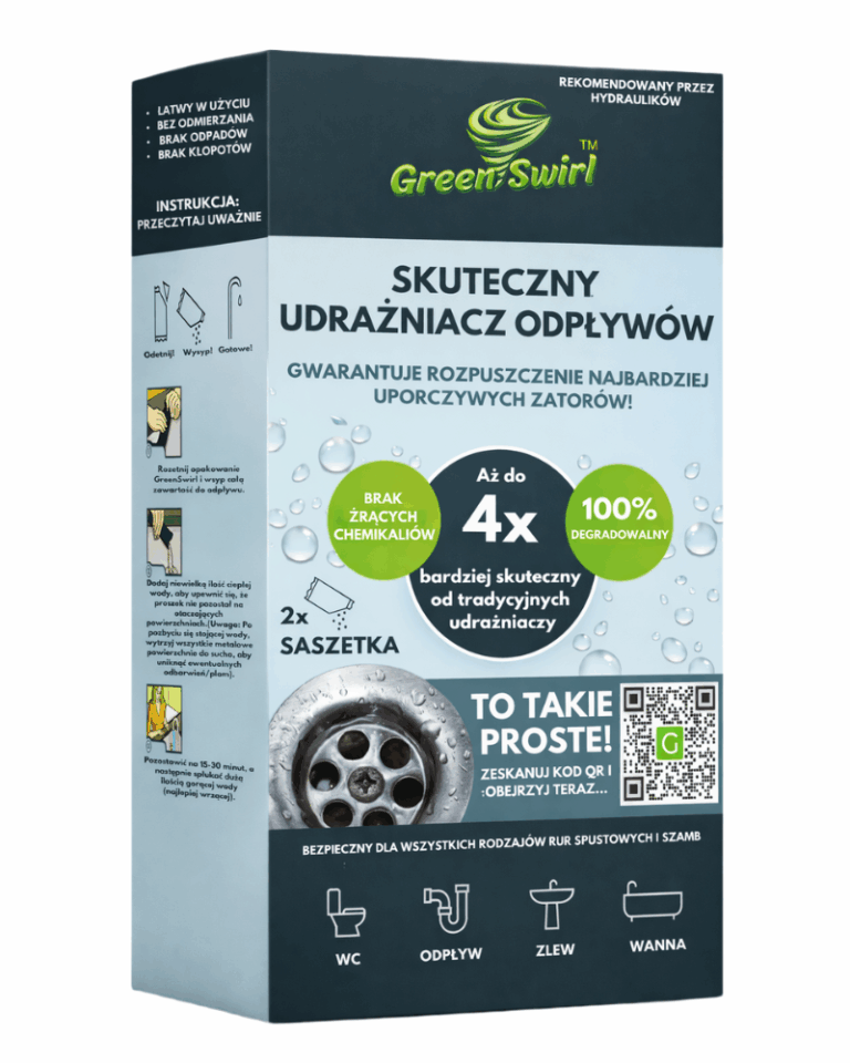 Green Swirl - Ekologiczny udrażniacz odpływów